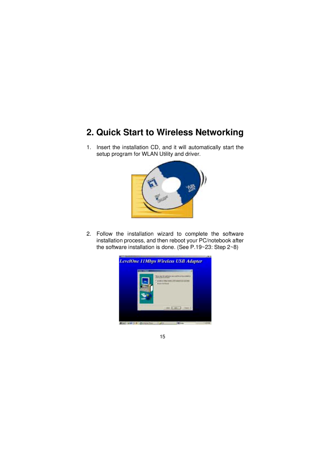 LevelOne WNC-0101USB manual Quick Start to Wireless Networking 