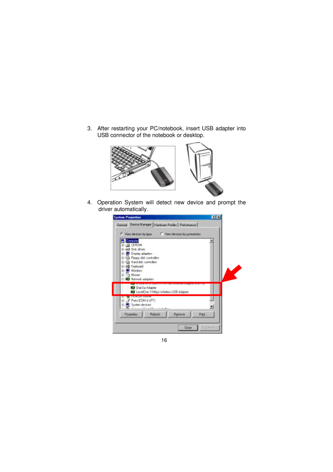 LevelOne WNC-0101USB manual 