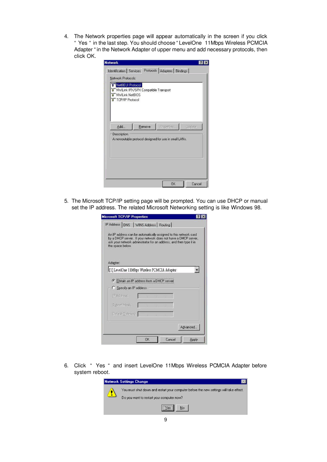 LevelOne WPC-0100 manual 