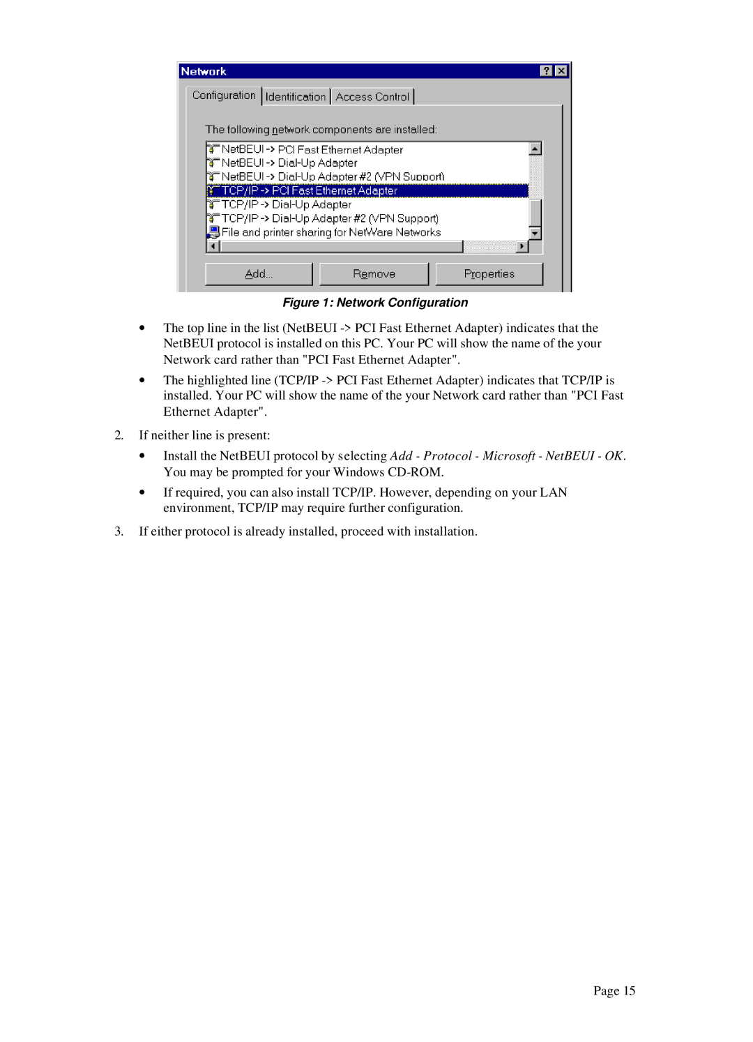 LevelOne WPS-100USB, WPS 0100 manual Network Configuration 