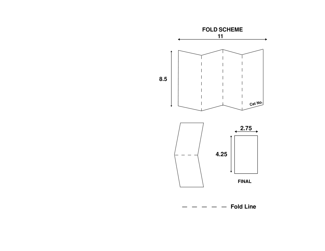 Leviton 3x8 CATV Module installation instructions Fold Line 