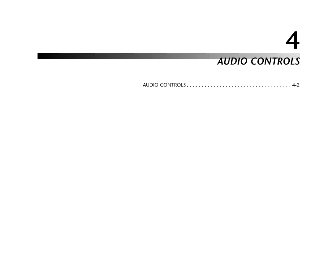 Lexicon Lexicon MC-12 manual Audio Controls 