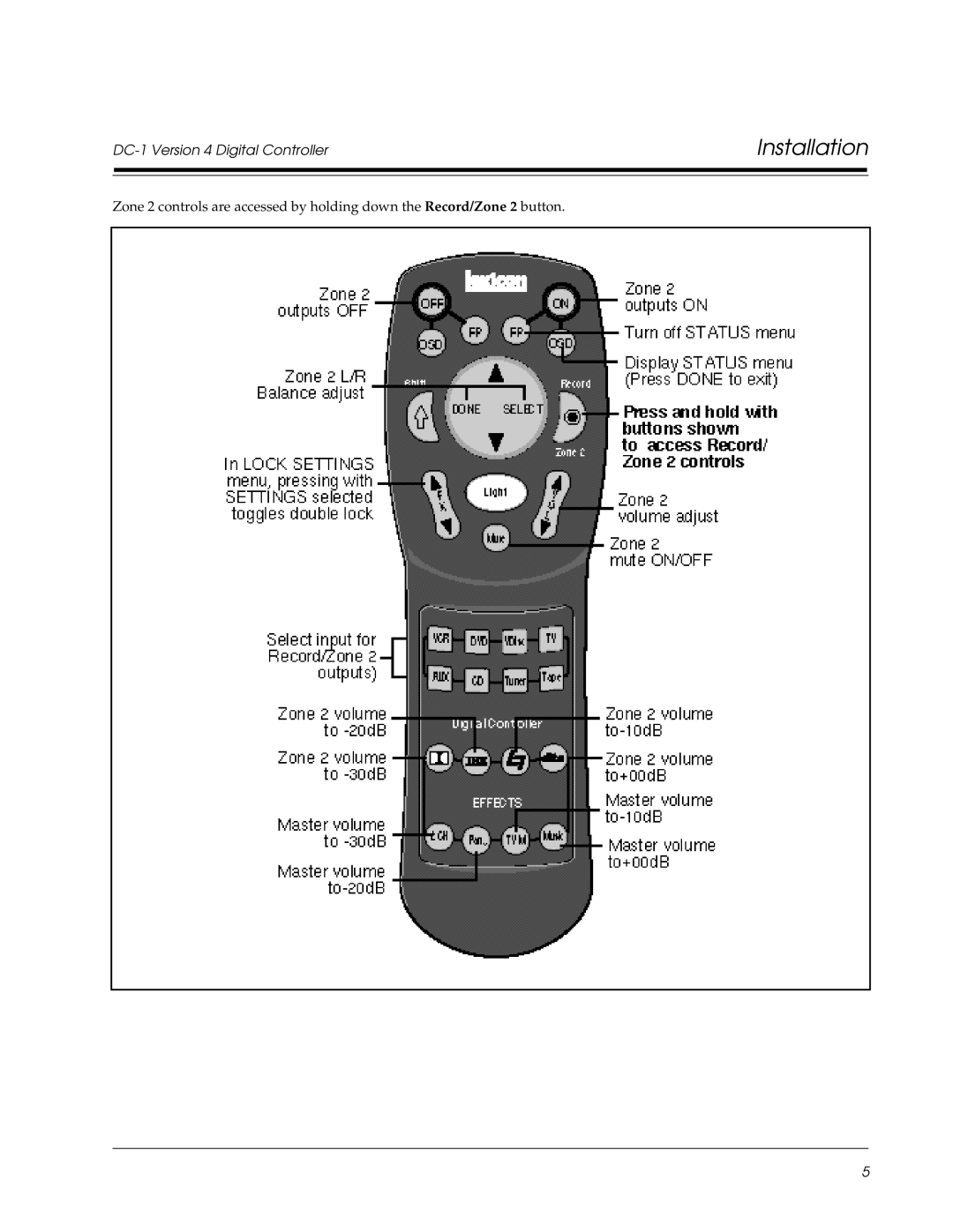 Lexicon Lexicon Part #070-13234 owner manual Installation 