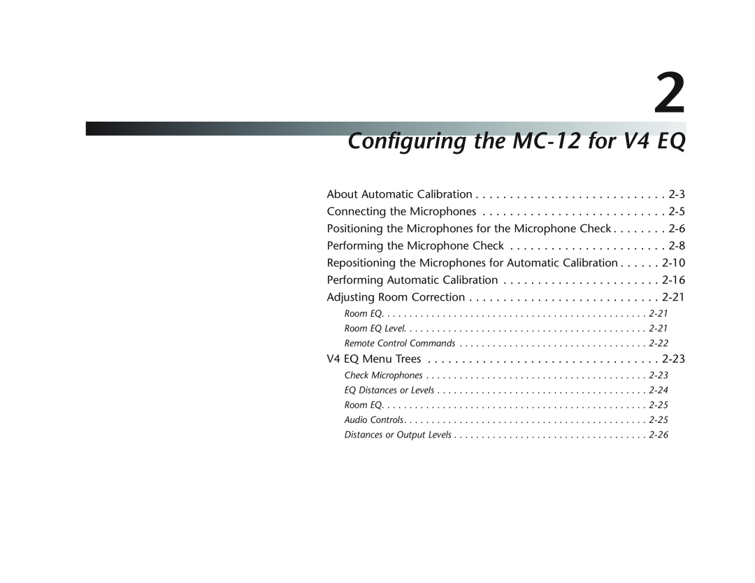 Lexicon manual Configuring the MC-12for V4 EQ 