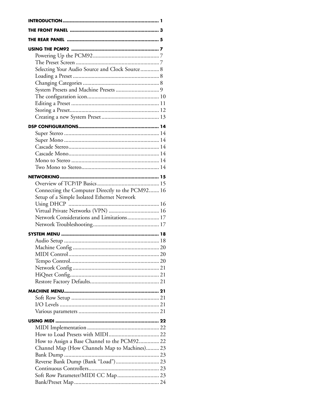 Lexicon PCM92 manual Overview of TCP/IP Basics 