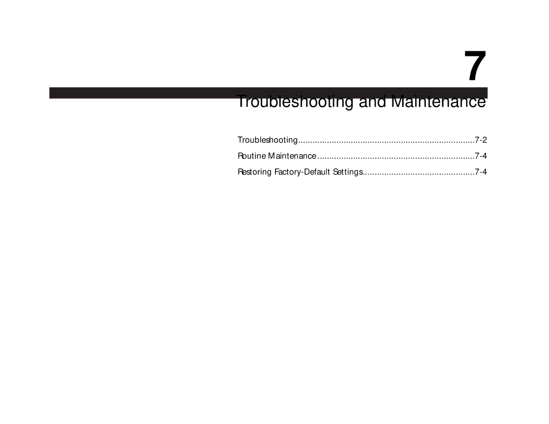 Lexicon RV-8 manual Troubleshooting and Maintenance 