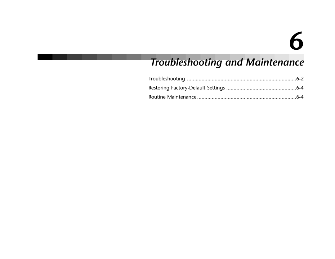 Lexicon SDP-40 manual Troubleshooting and Maintenance 