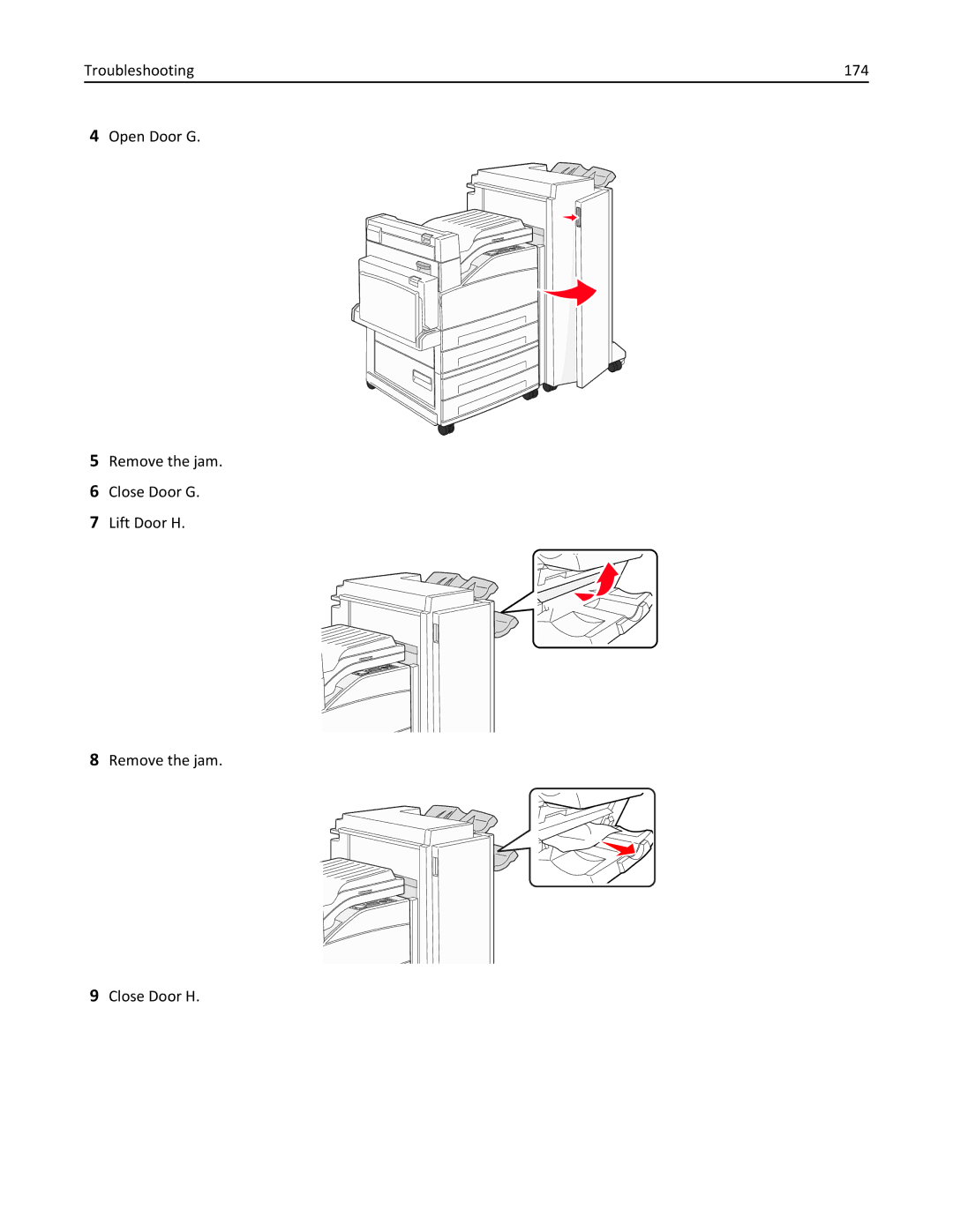 Lexmark 110, W850DN, 19Z0301 manual 