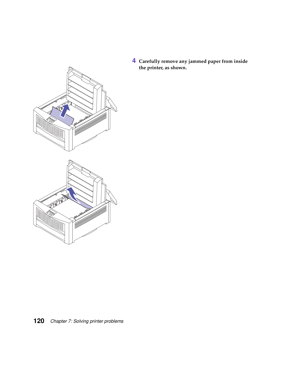 Lexmark 1200 manual Solving printer problems 