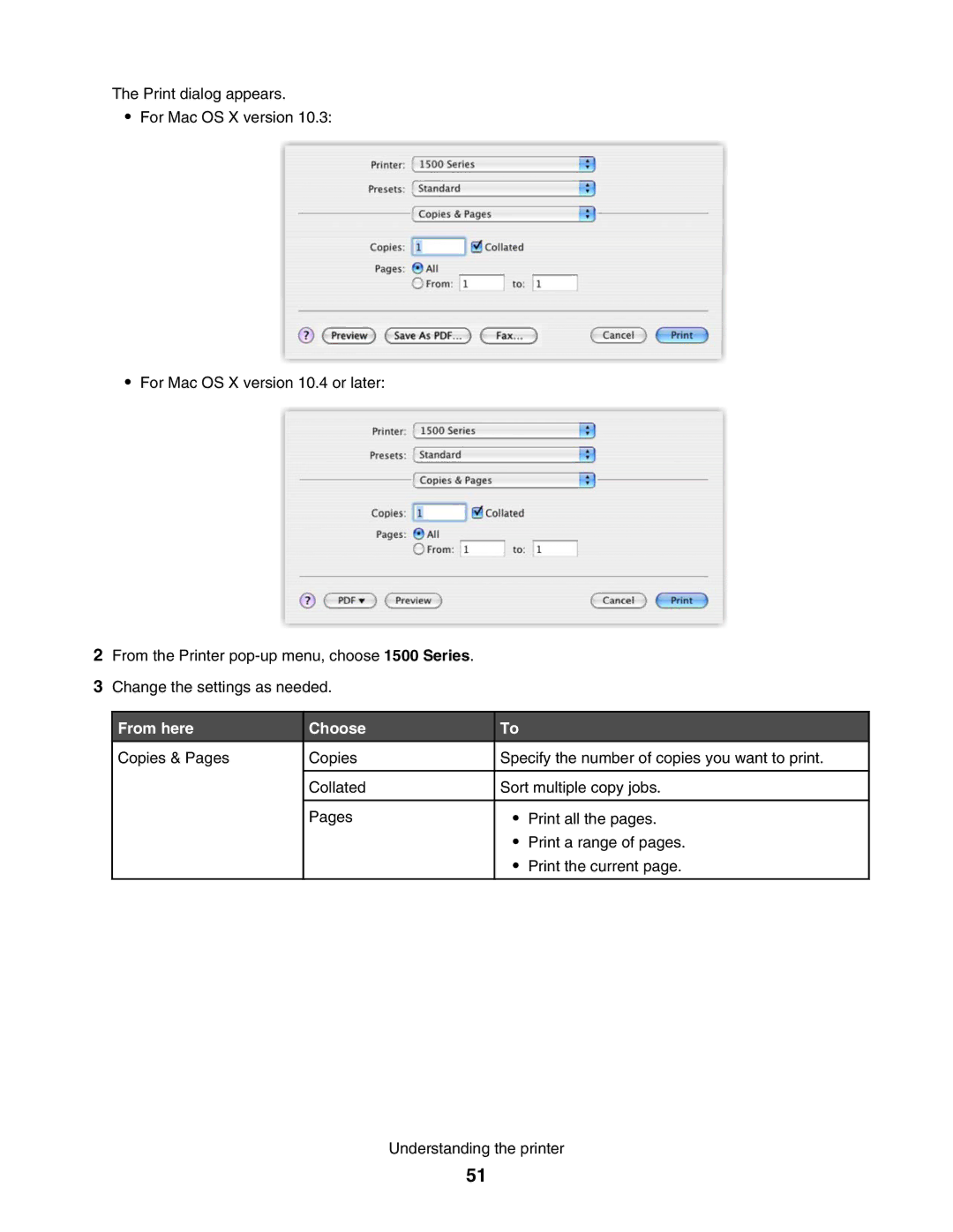 Lexmark 1500 manual From here Choose 