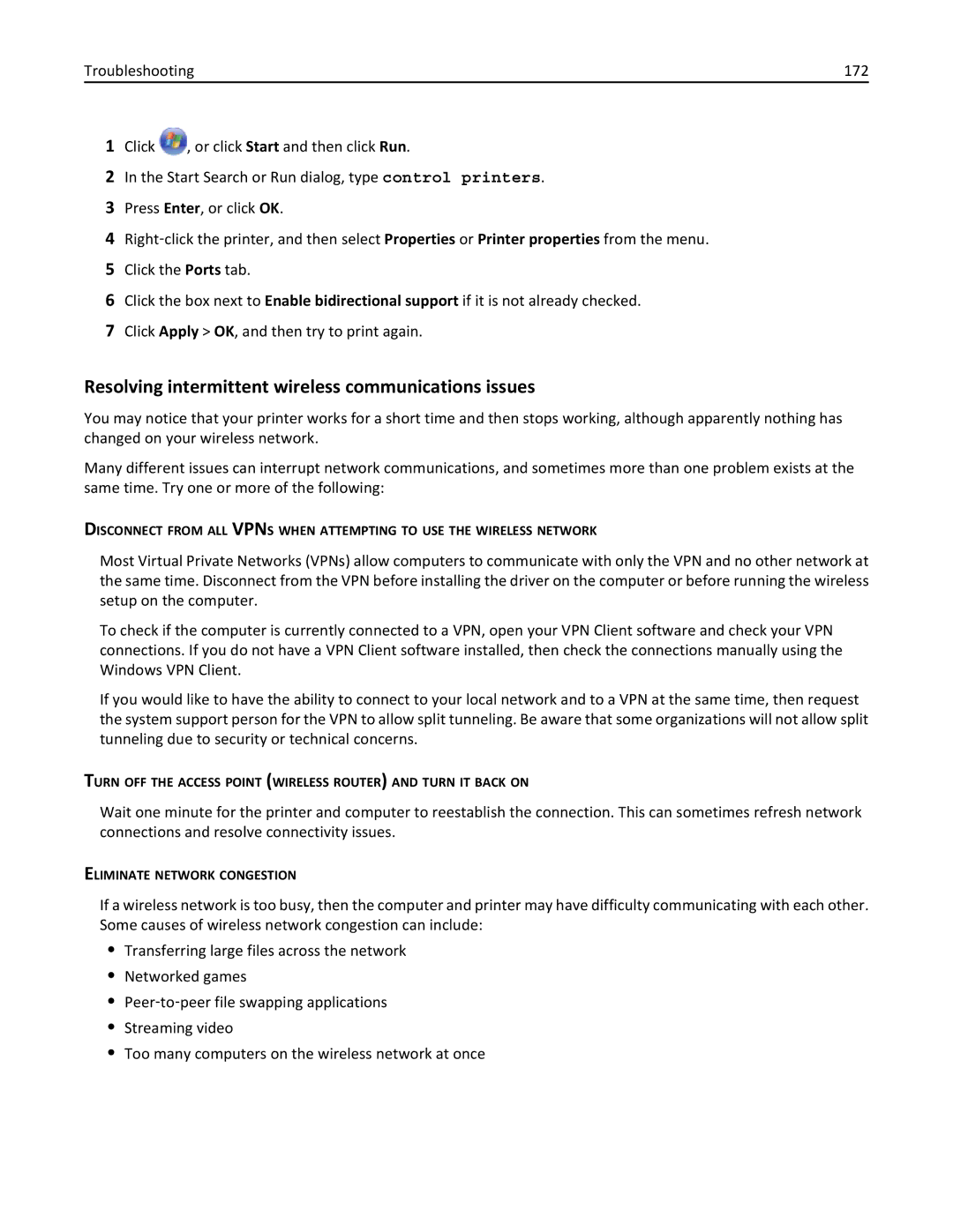 Lexmark 20E, 200 manual Resolving intermittent wireless communications issues 