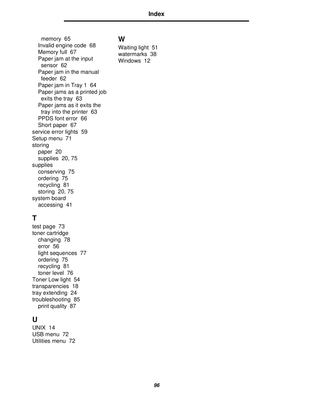 Lexmark 238 manual Transparencies 