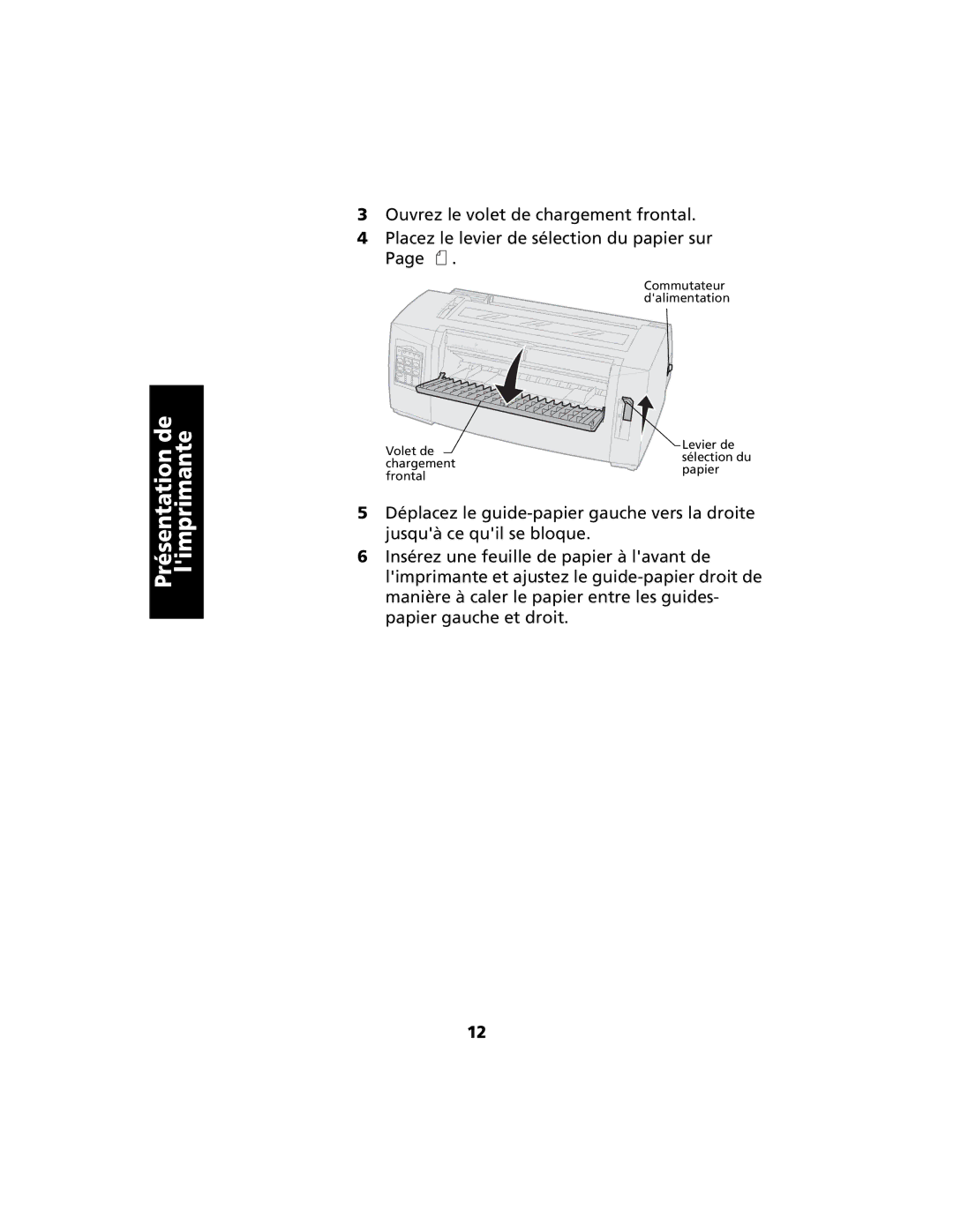 Lexmark 2400 manual Présentation de limprimante 