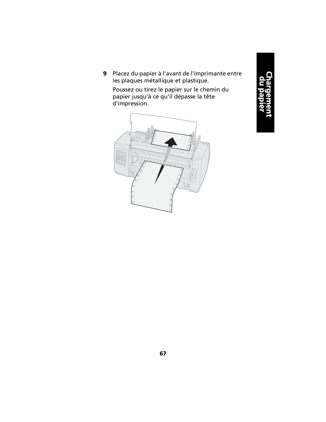 Lexmark 2400 manual Chargement du papier 