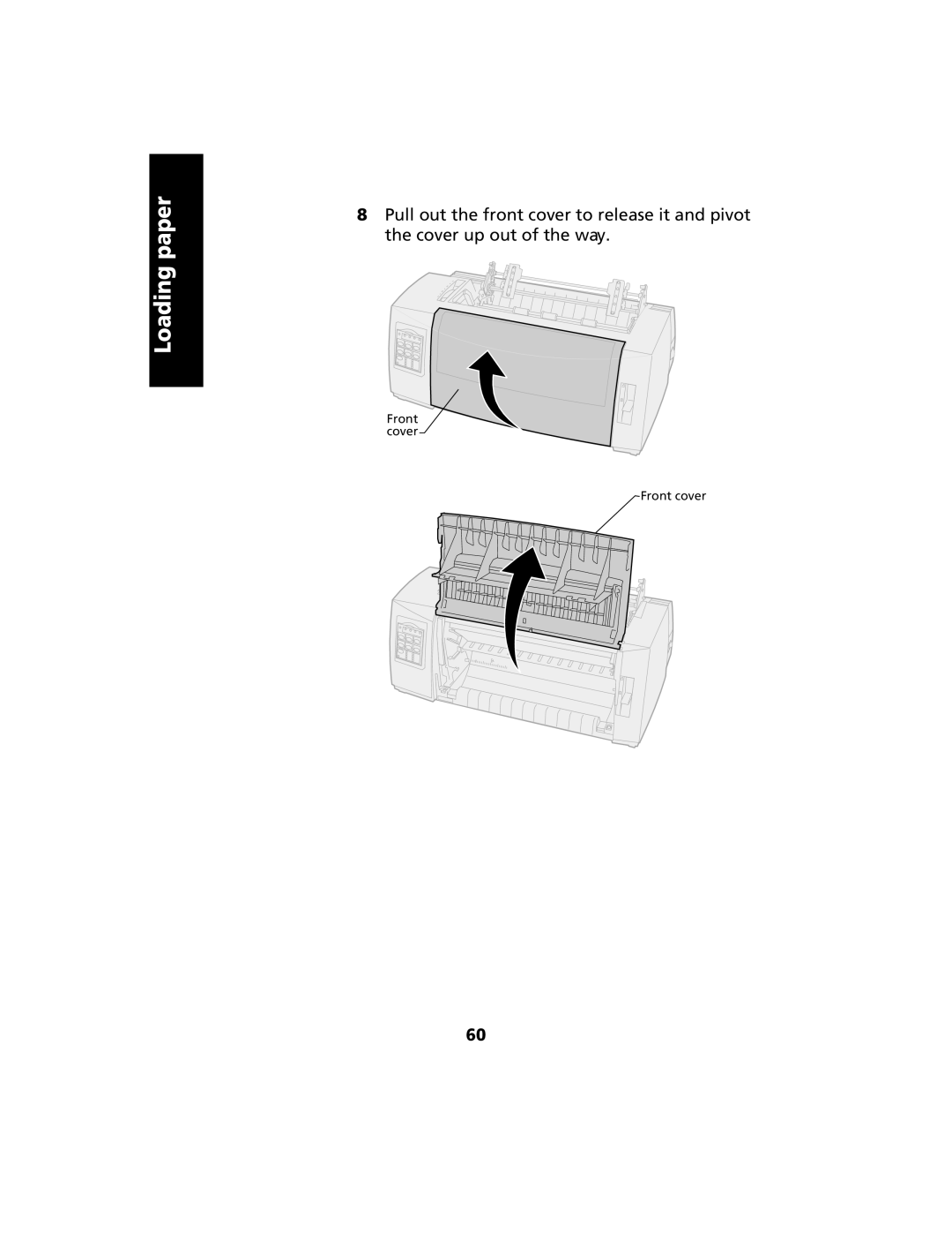 Lexmark 2480 manual Front cover 