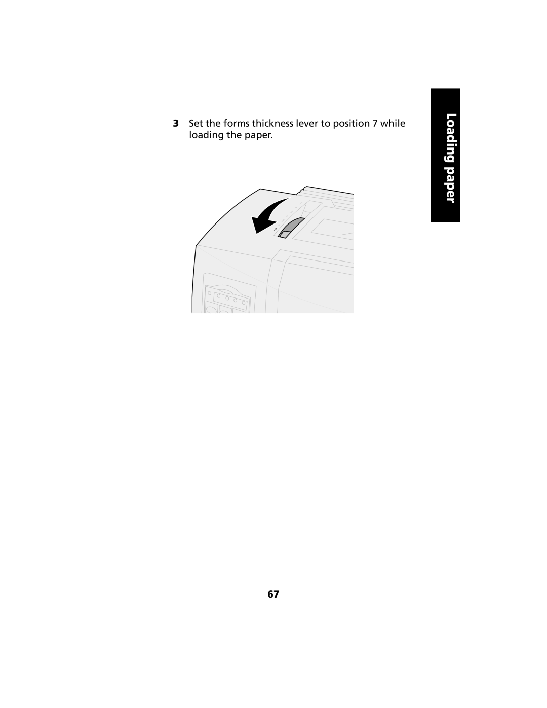 Lexmark 2480 manual Loading paper 