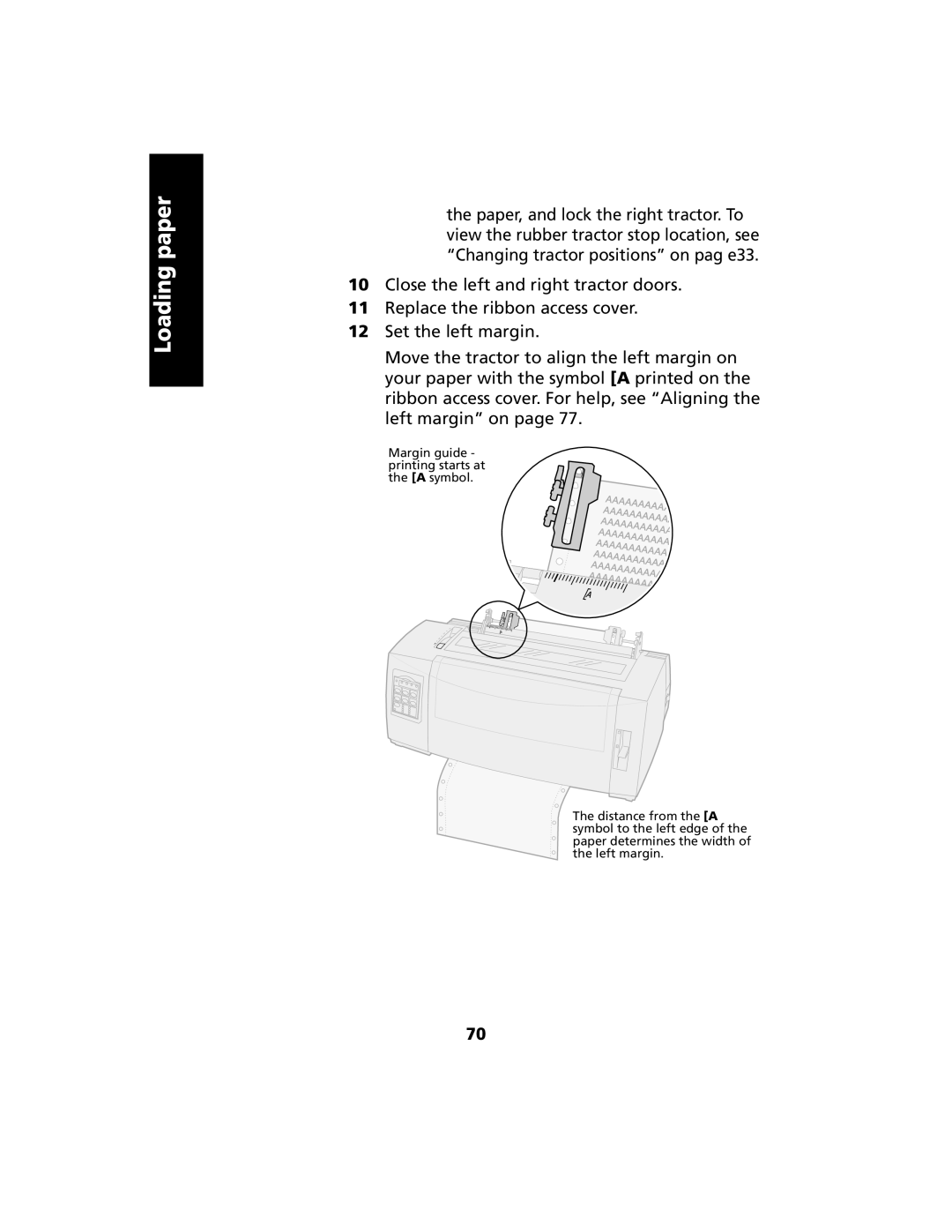 Lexmark 2480 manual Loading paper 