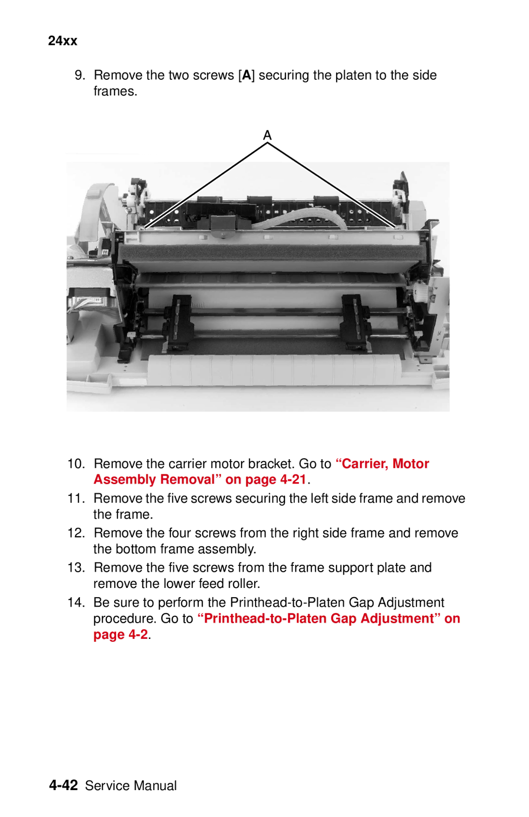 Lexmark 24XX-100 manual 24xx 