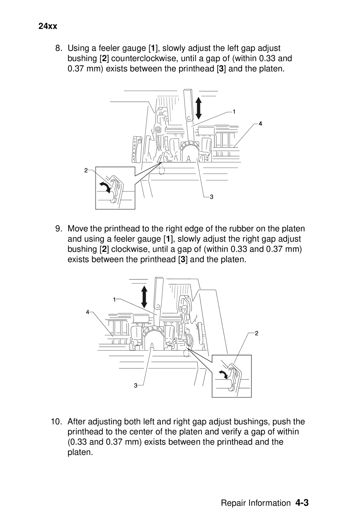 Lexmark 24XX-100 manual 24xx 