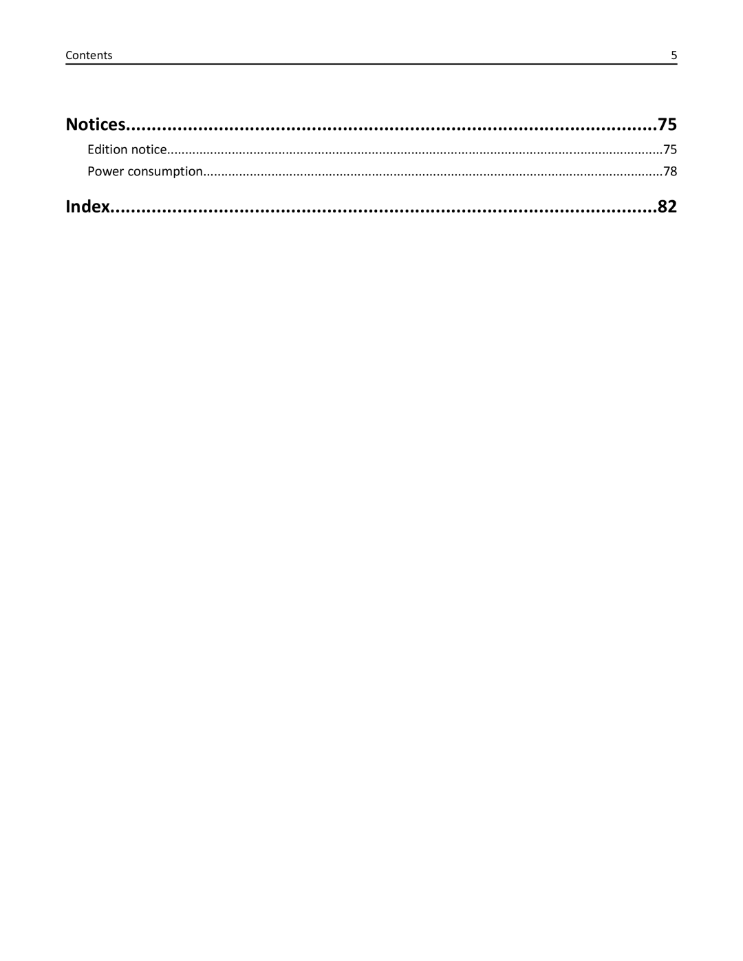 Lexmark 2500 manual Index 