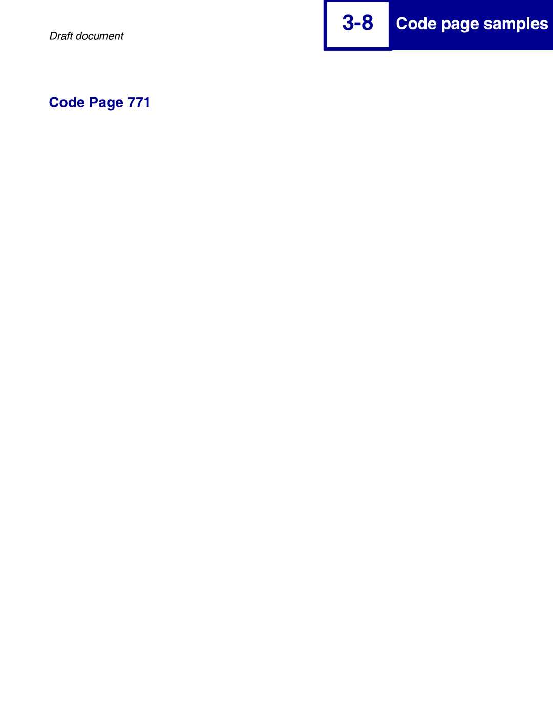 Lexmark 258x, 259x manual Code page samples 