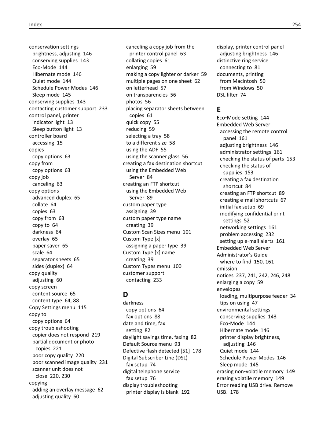 Lexmark 279 manual 