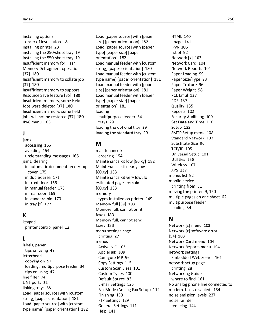 Lexmark 279 manual 