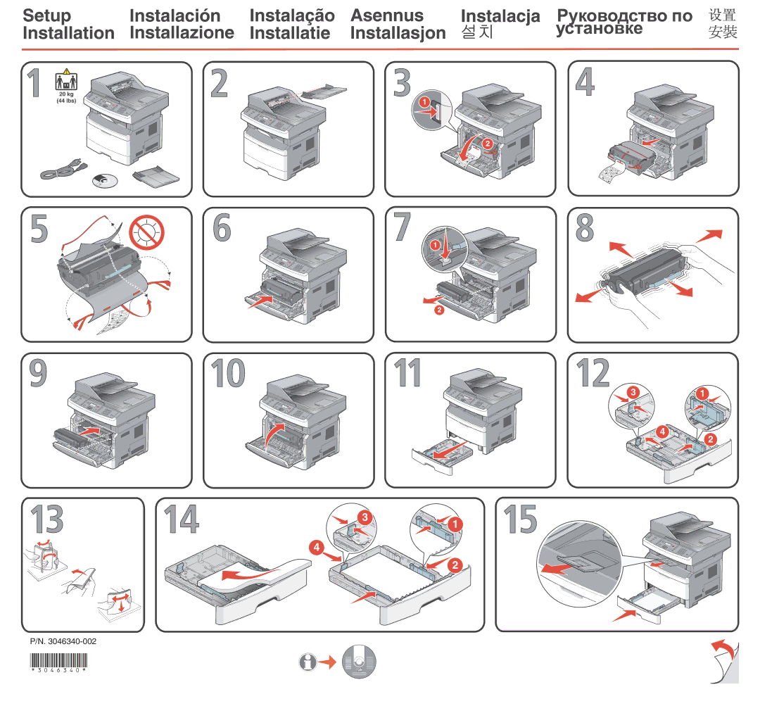 Lexmark 3046340-002 manual 