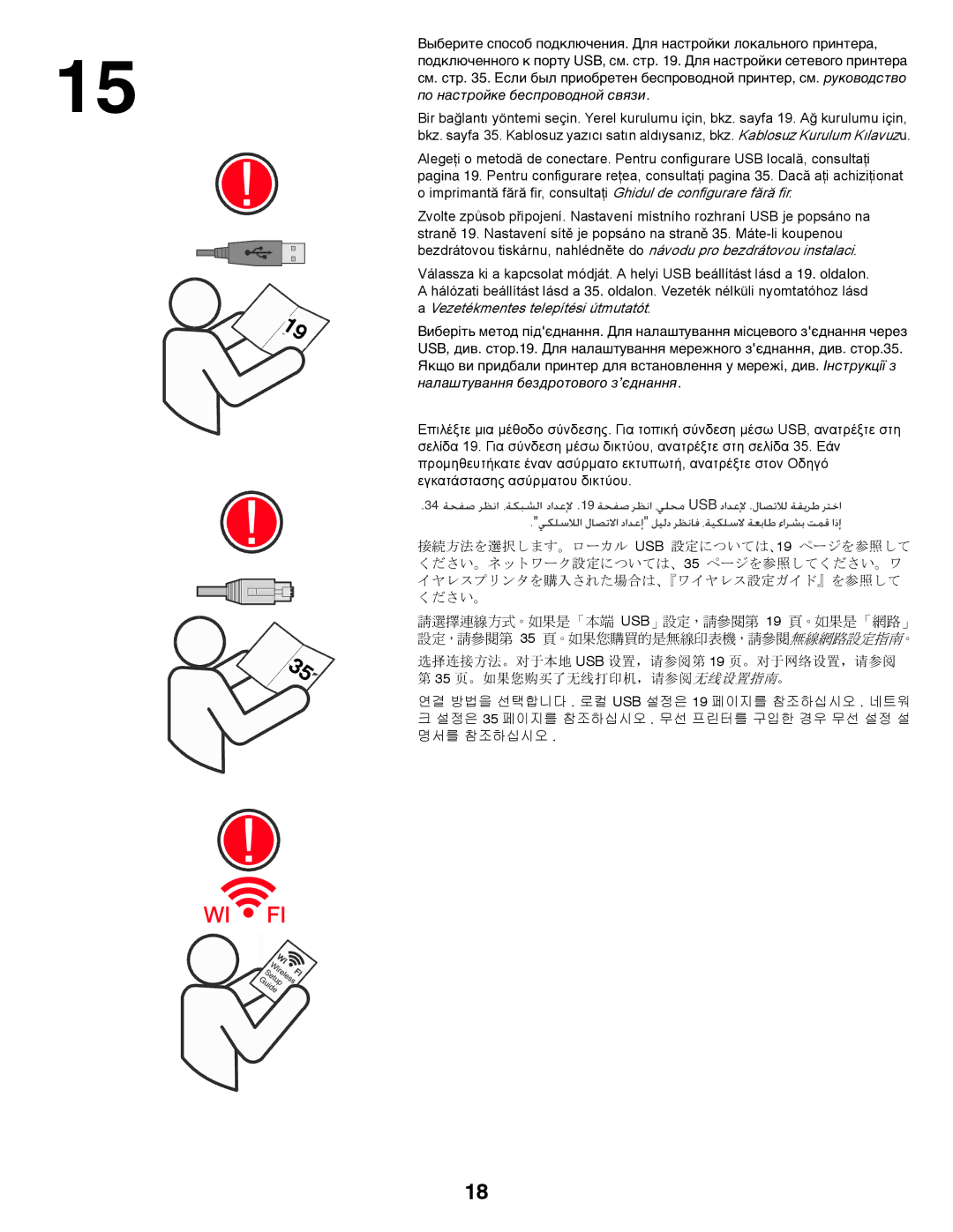 Lexmark 3048476 setup guide По настройке беспроводной связи 