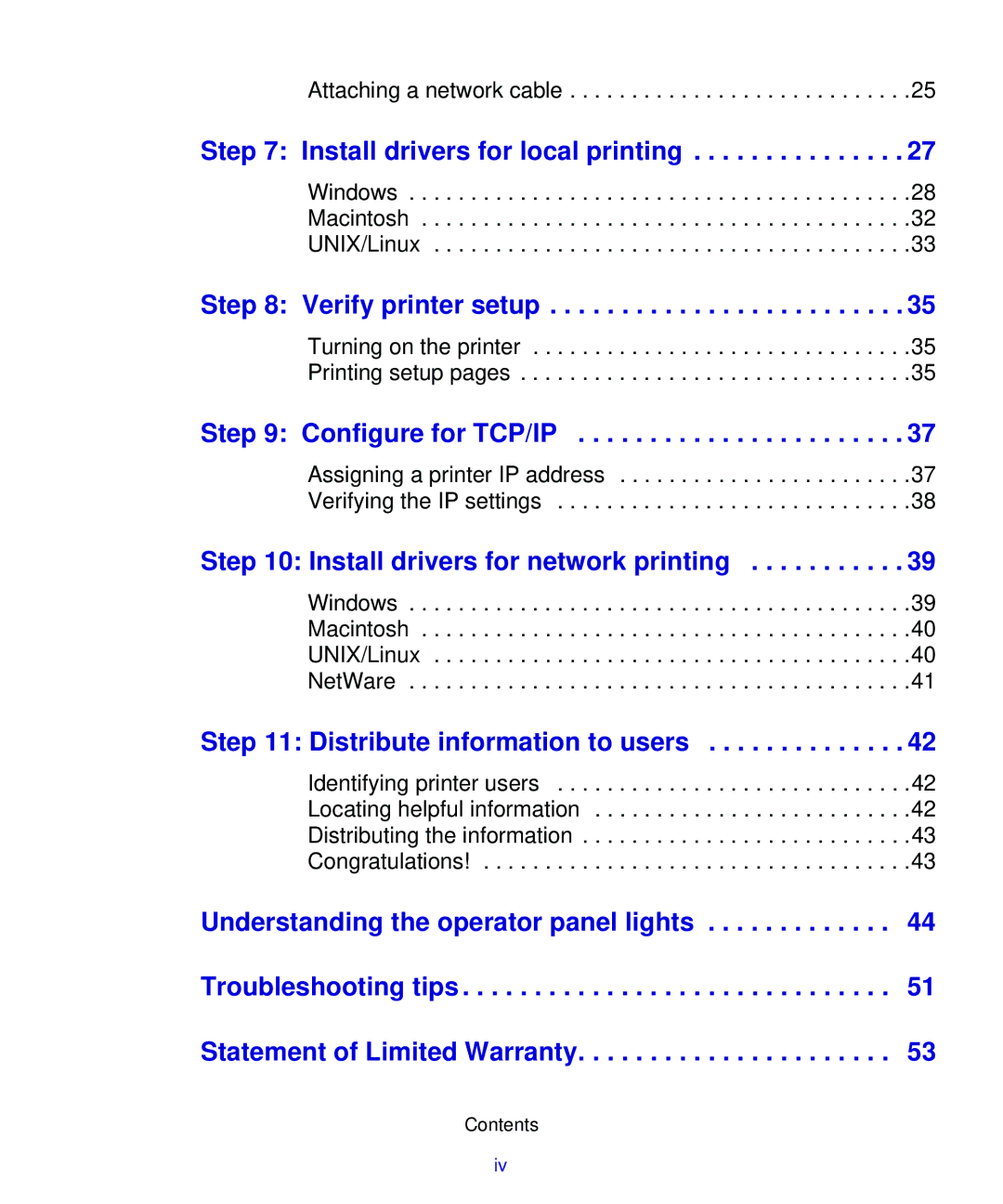 Lexmark 321, 323 setup guide Install drivers for local printing 