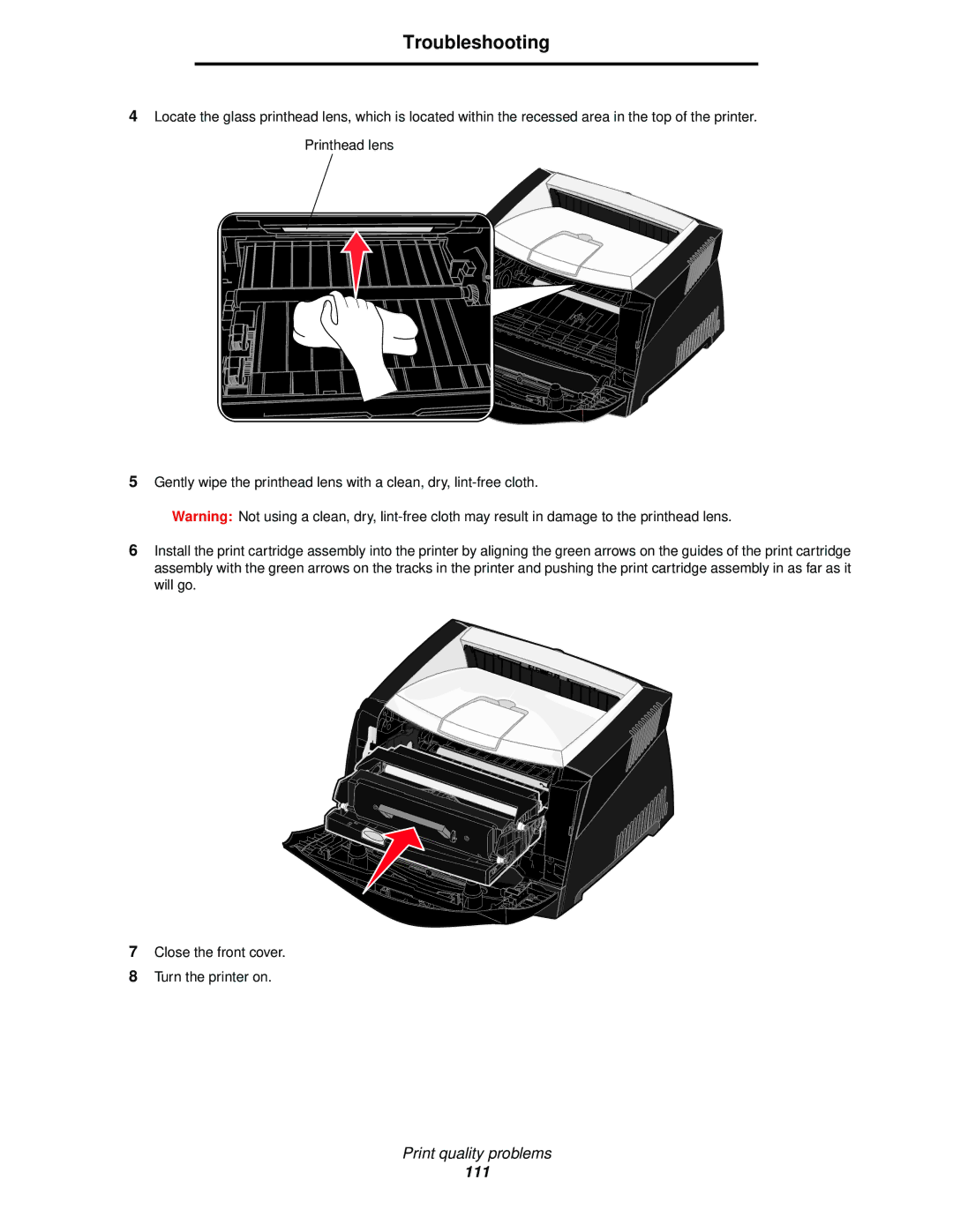 Lexmark 340, 342n manual 111 