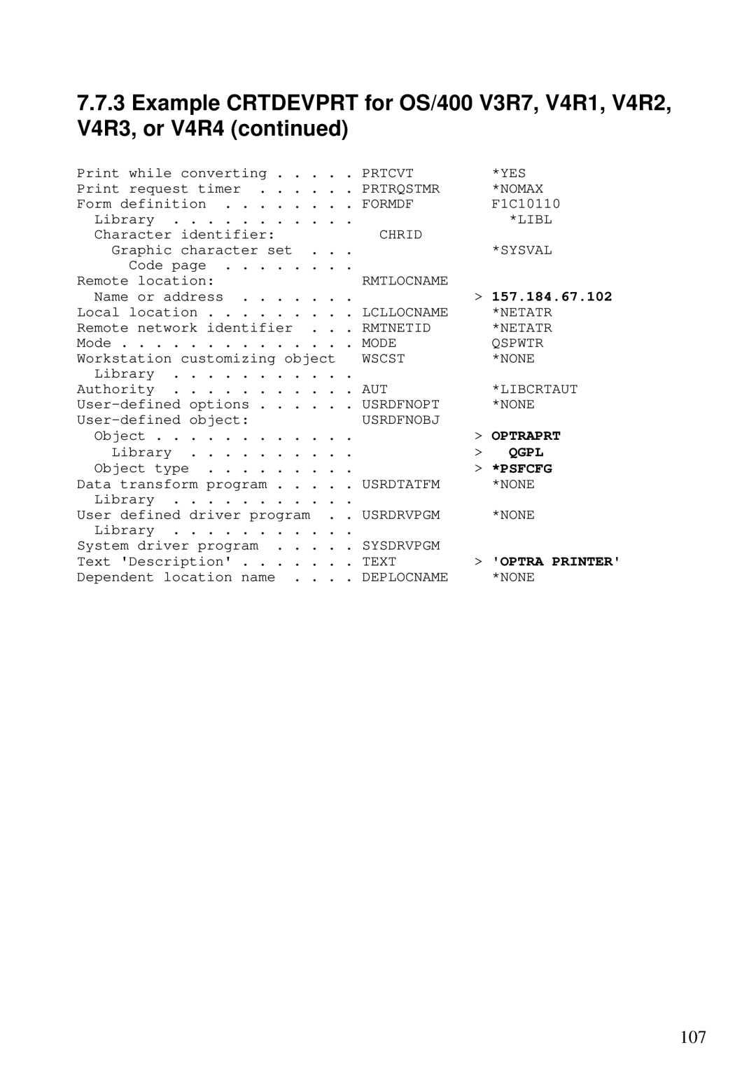 Lexmark 3455 manual Psfcfg 