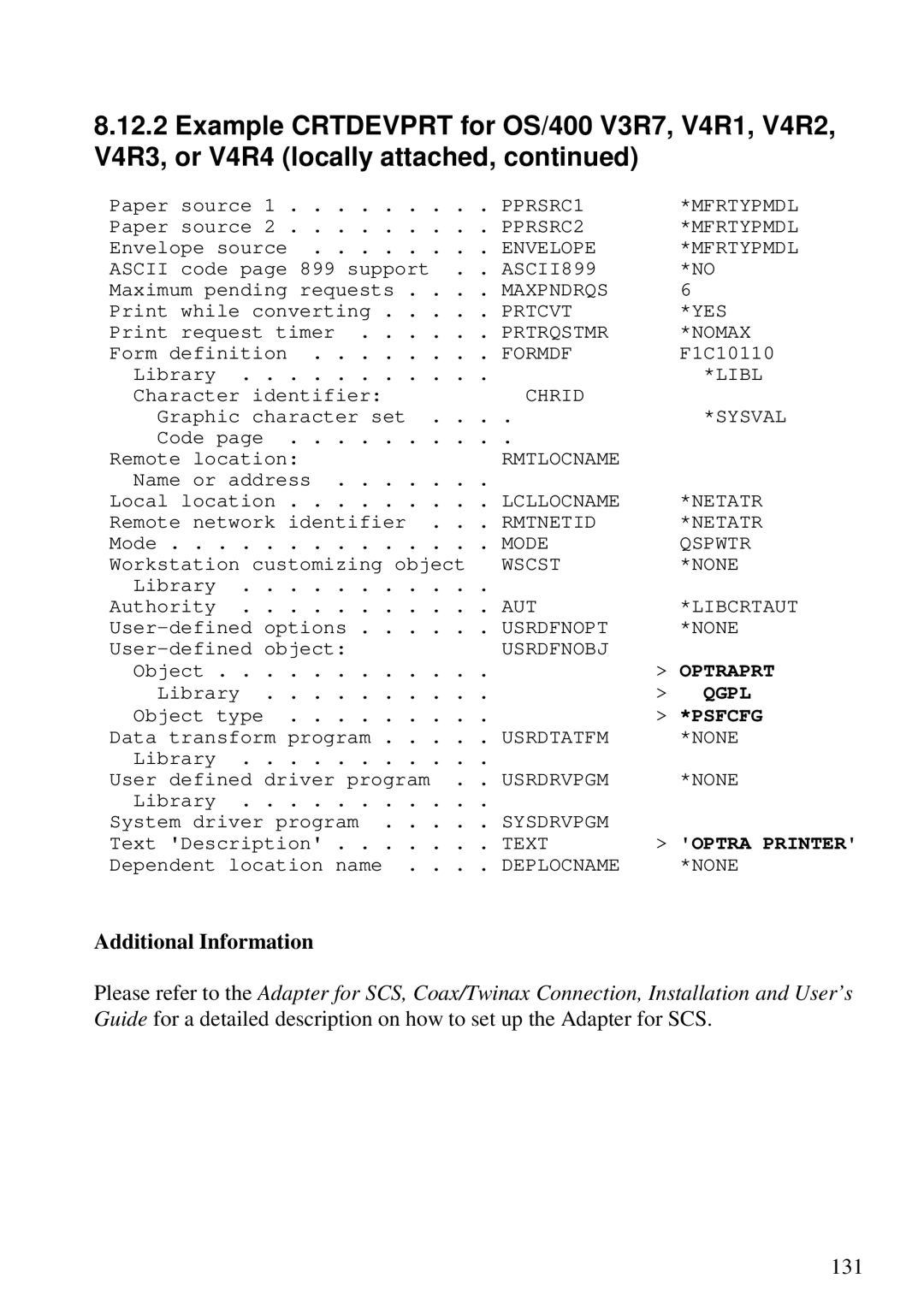 Lexmark 3455 manual Optraprt 