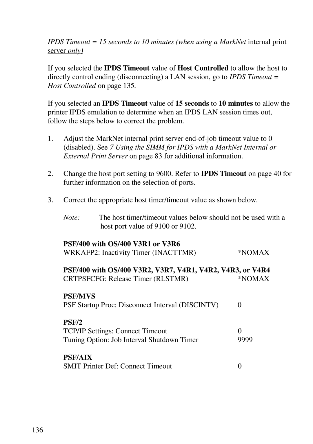 Lexmark 3455 manual Nomax 