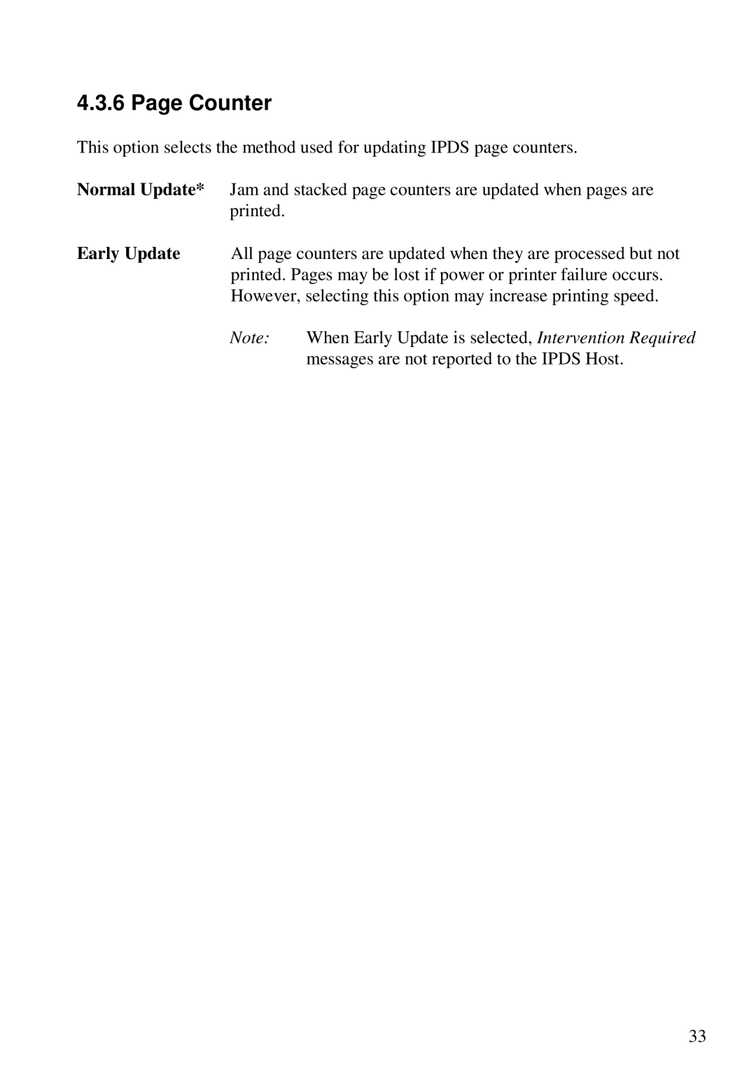 Lexmark 3455 manual Counter 