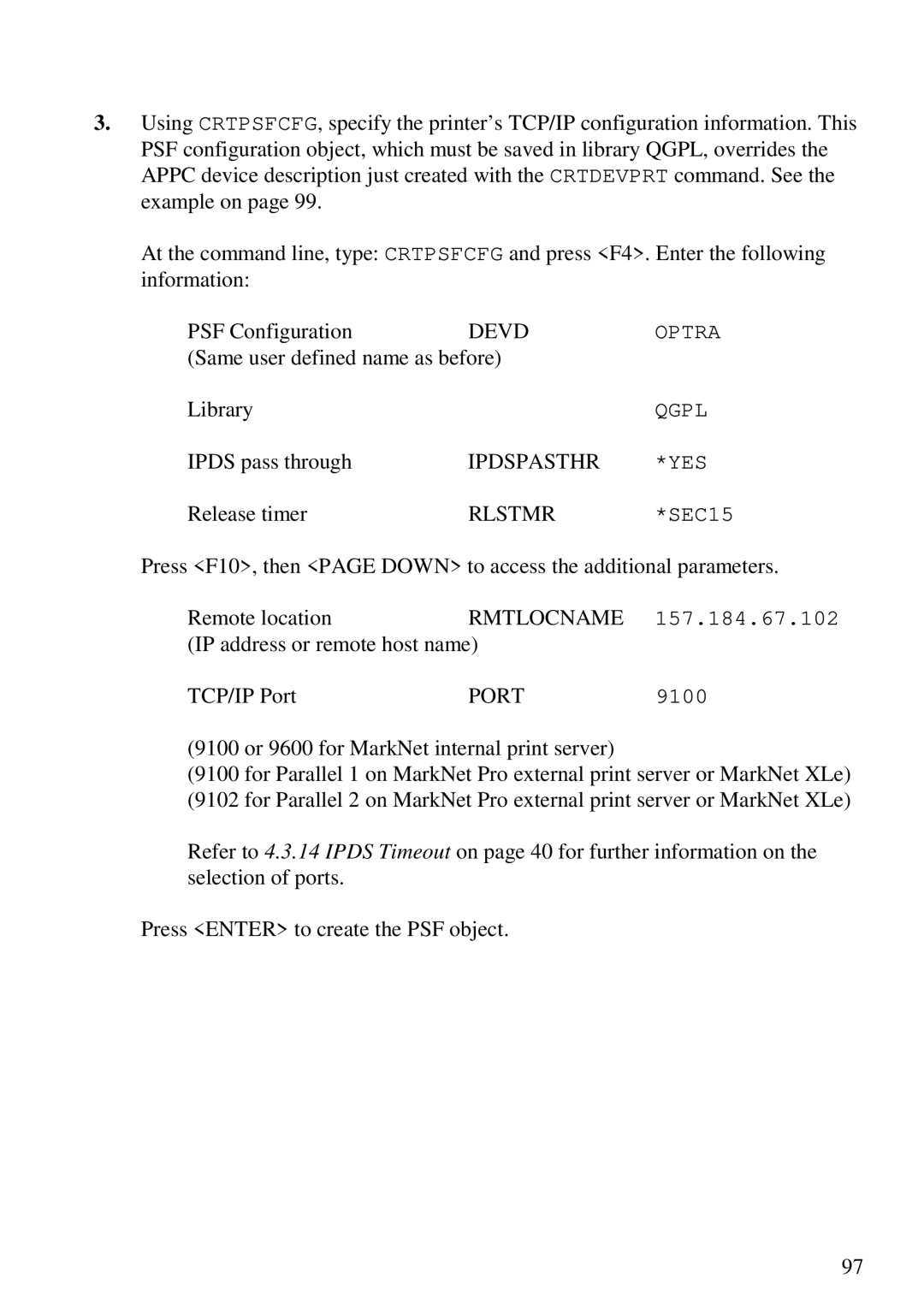 Lexmark 3455 manual Rlstmr 