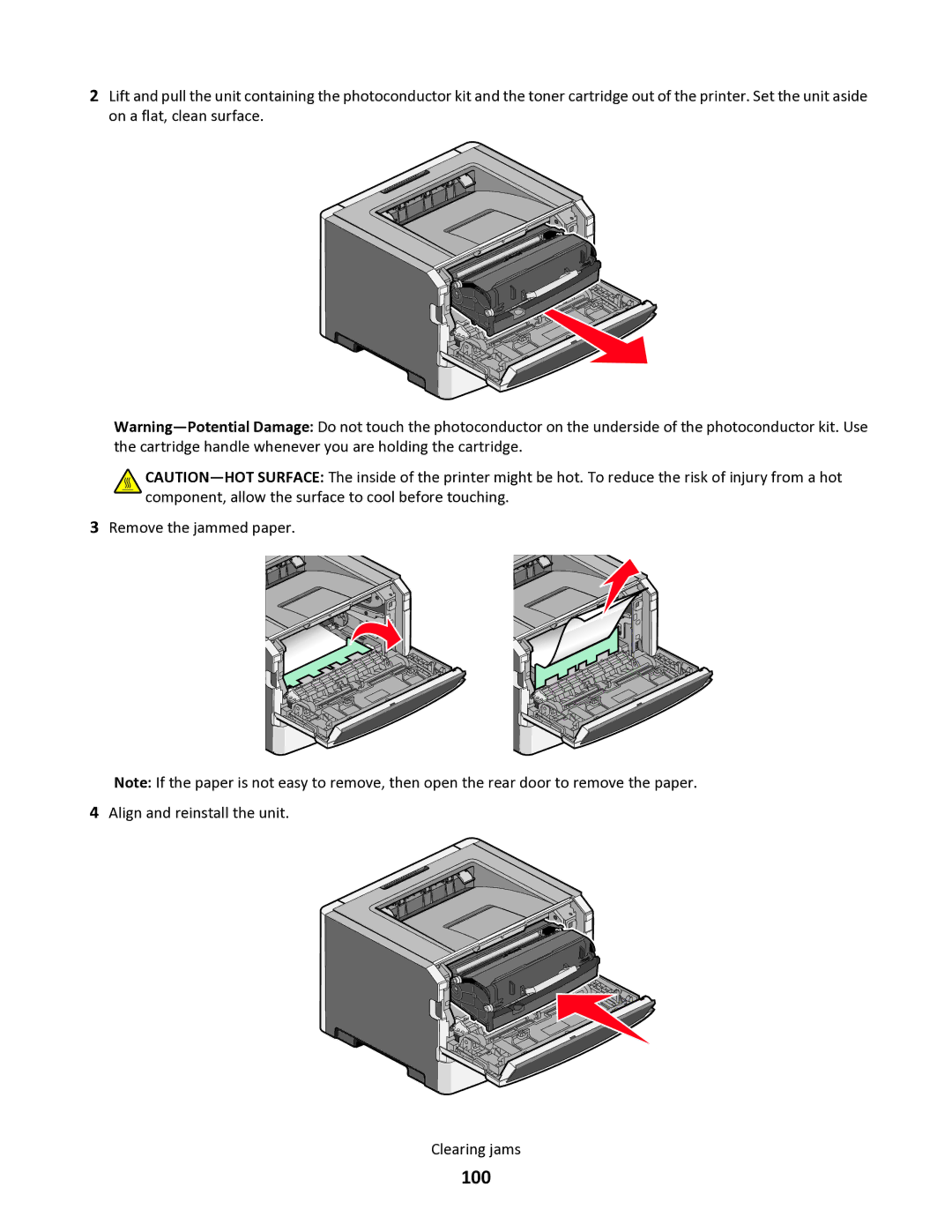 Lexmark 34S0100, 34S0305, 34S0300, 34S5164 manual 