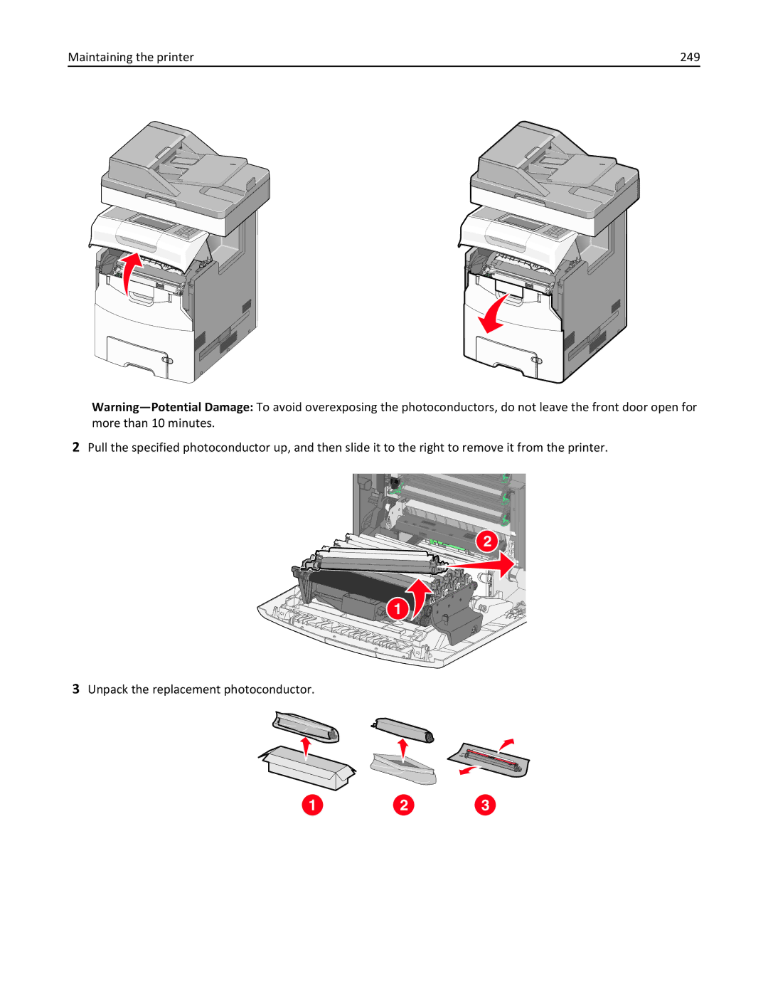 Lexmark 34T5012 manual 123 