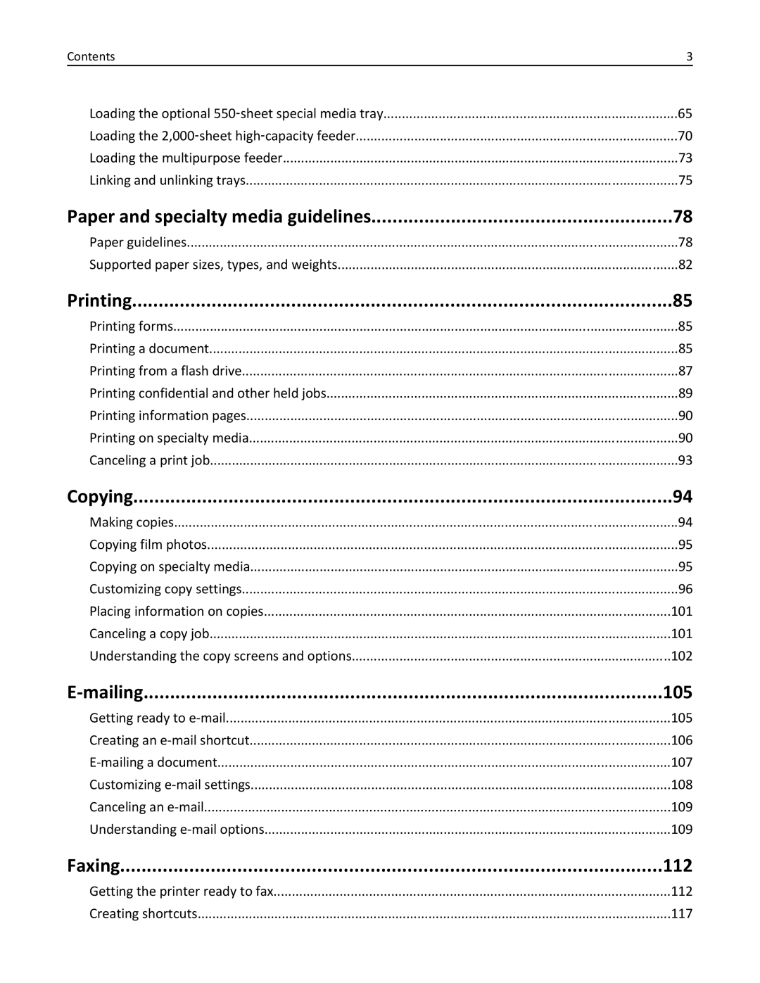 Lexmark 34T5012 manual 105 