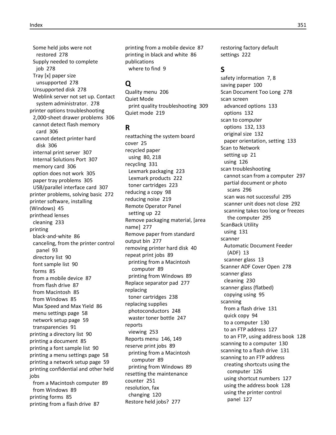 Lexmark 34T5012 manual 