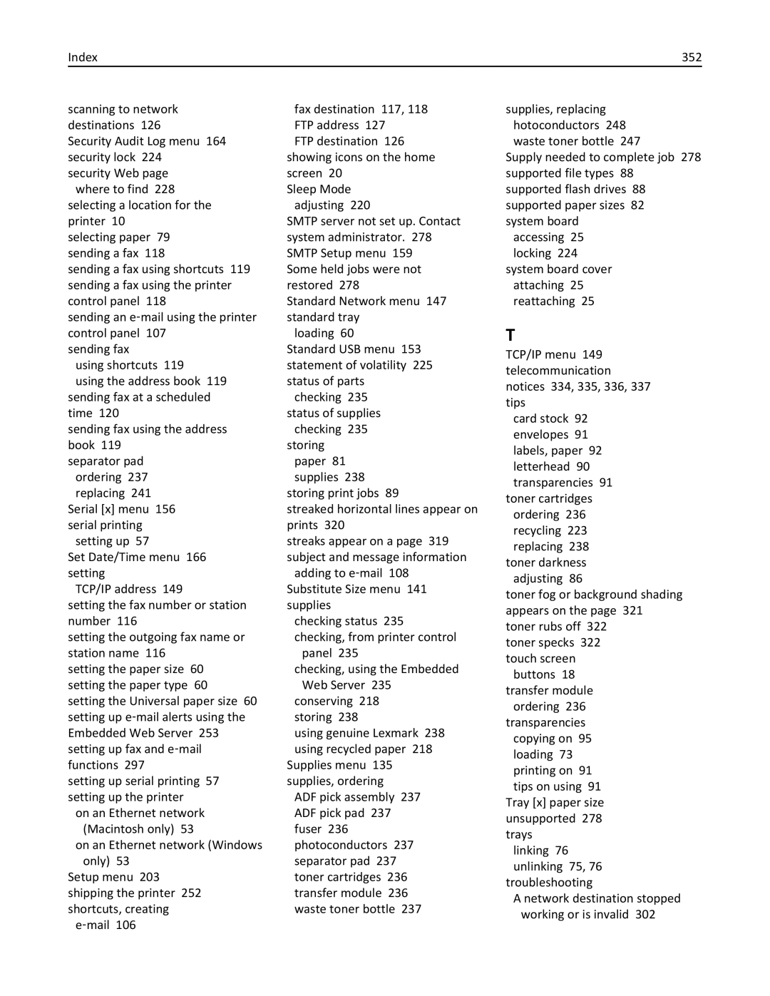 Lexmark 34T5012 manual 