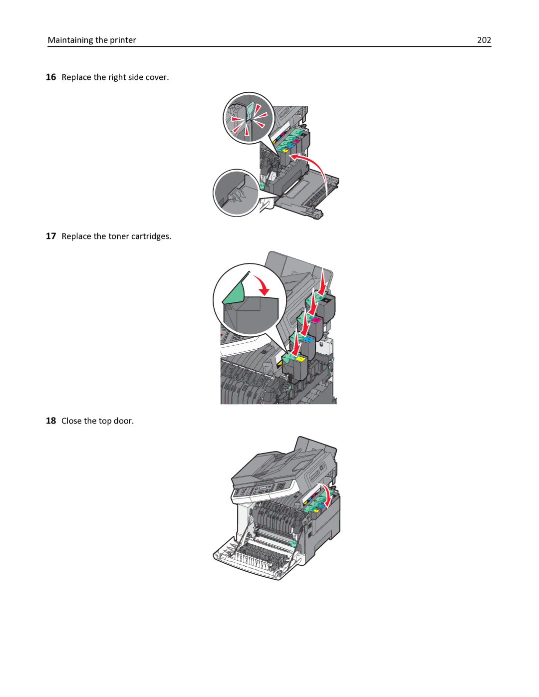 Lexmark 336, 387, 386, 383, 382, 356, 352, 332, 333, 337, 133, 138, 131, 26C0235, X546DTN manual 