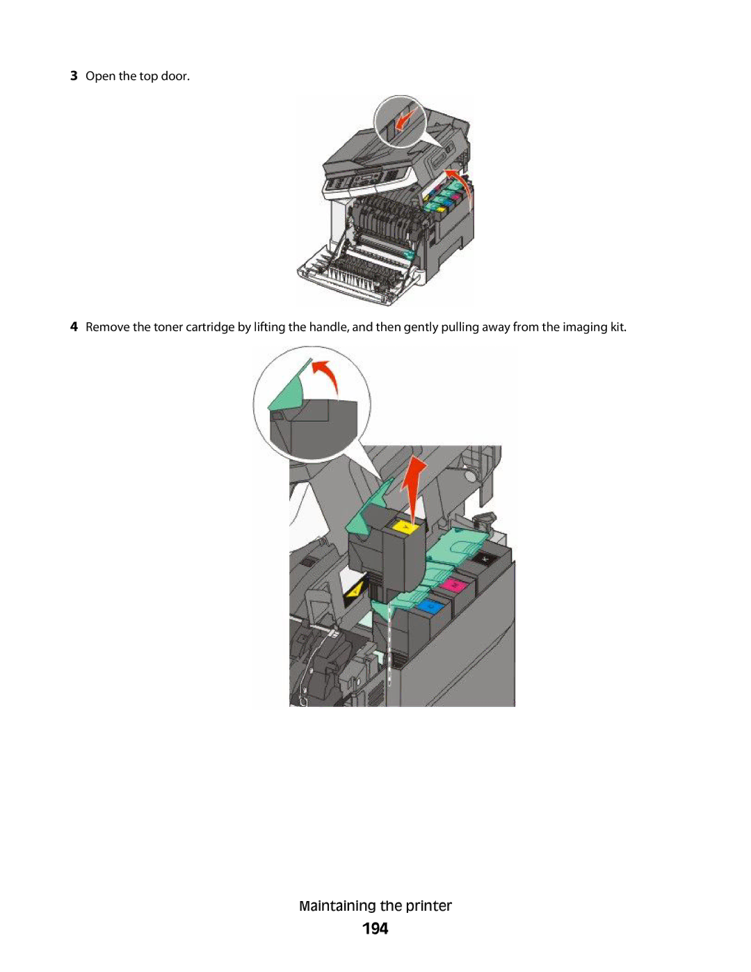 Lexmark 131, 387, 386, 383, 382, 356, 352, 332, 336, 333, 337, 133, 138 manual 194 