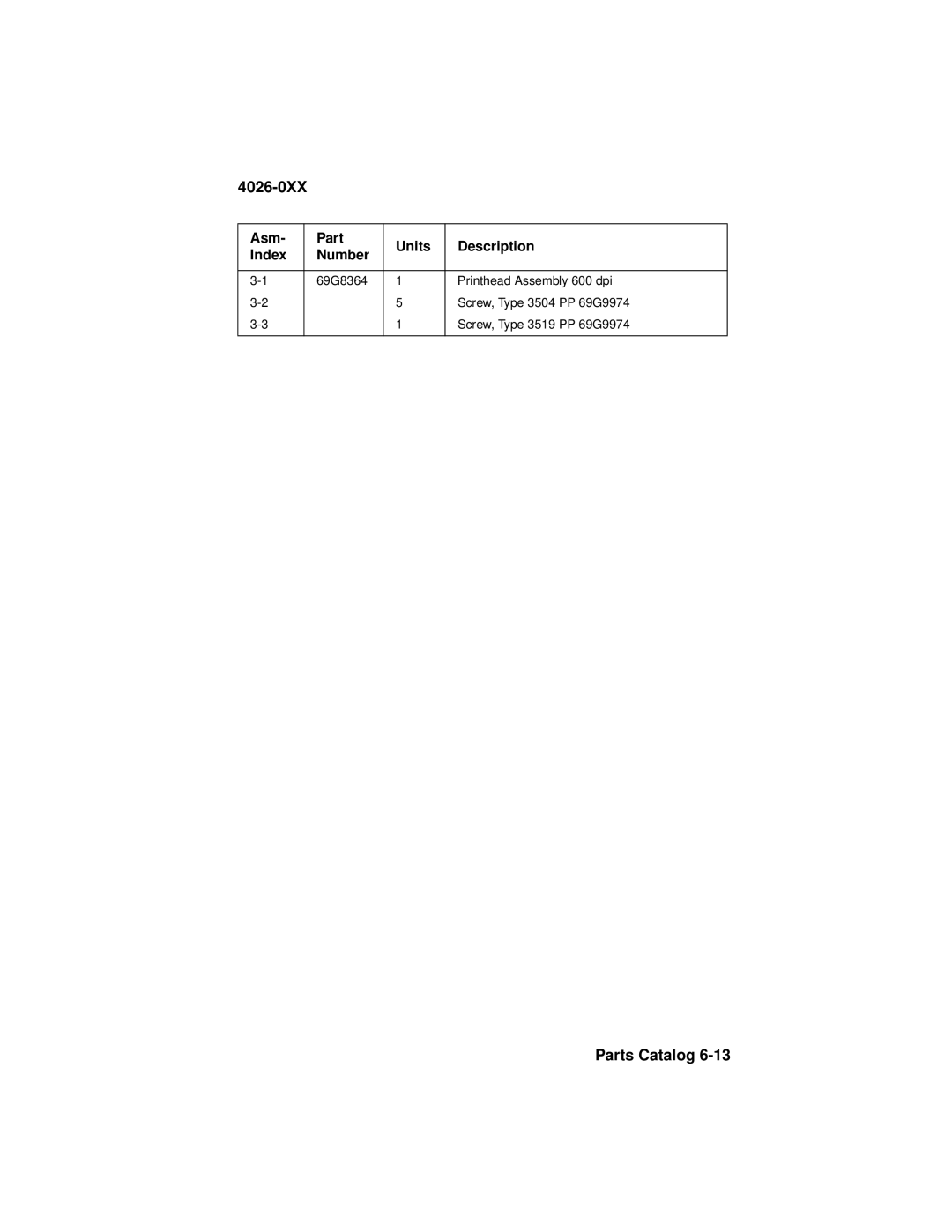 Lexmark 4026-0XX manual 