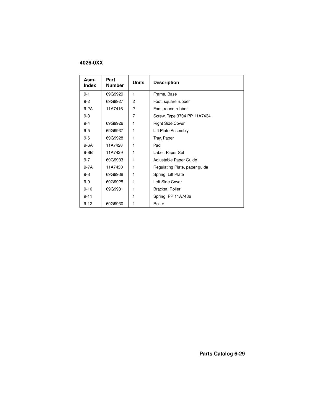 Lexmark 4026-0XX manual 