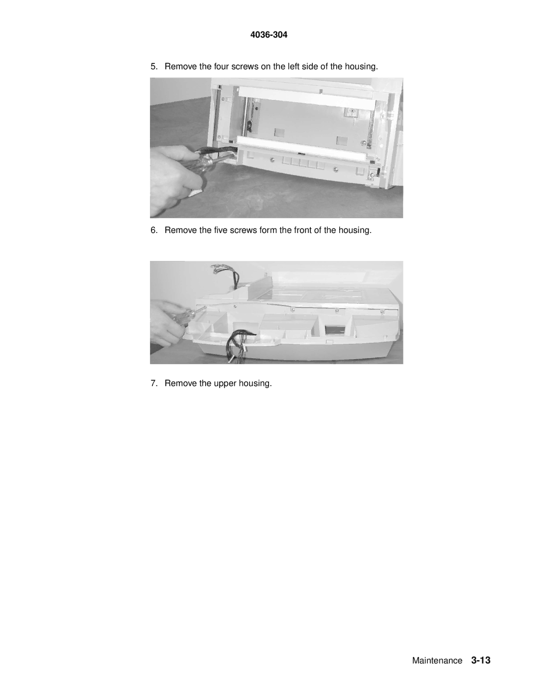 Lexmark 4036-304 manual 