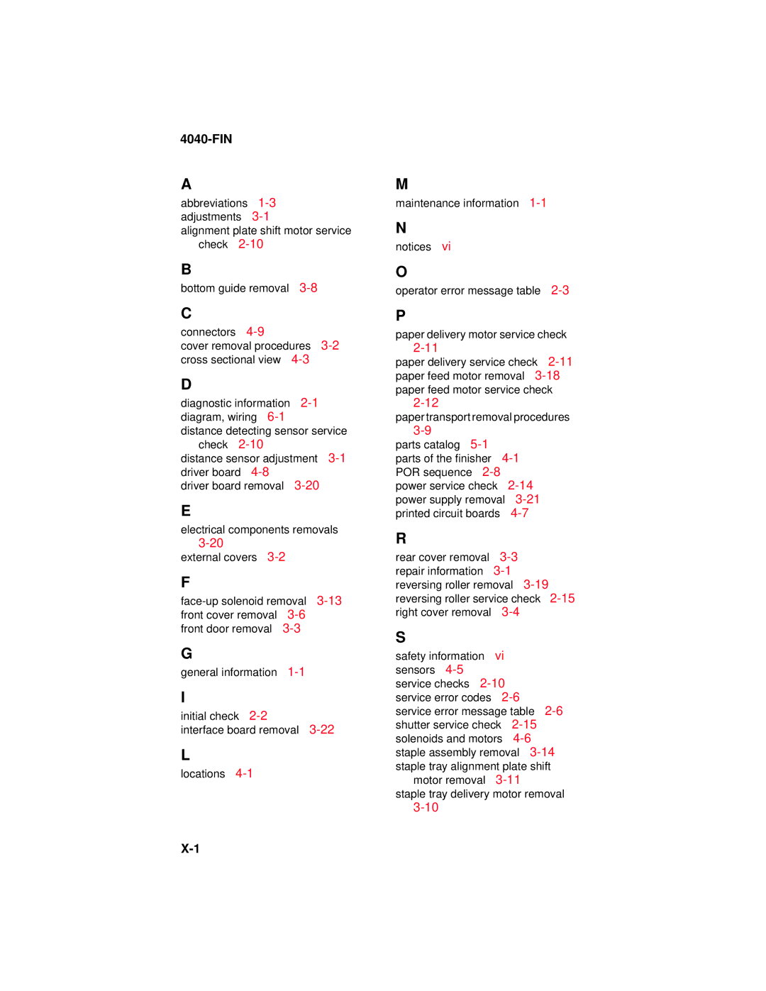 Lexmark 4040-FIN manual 