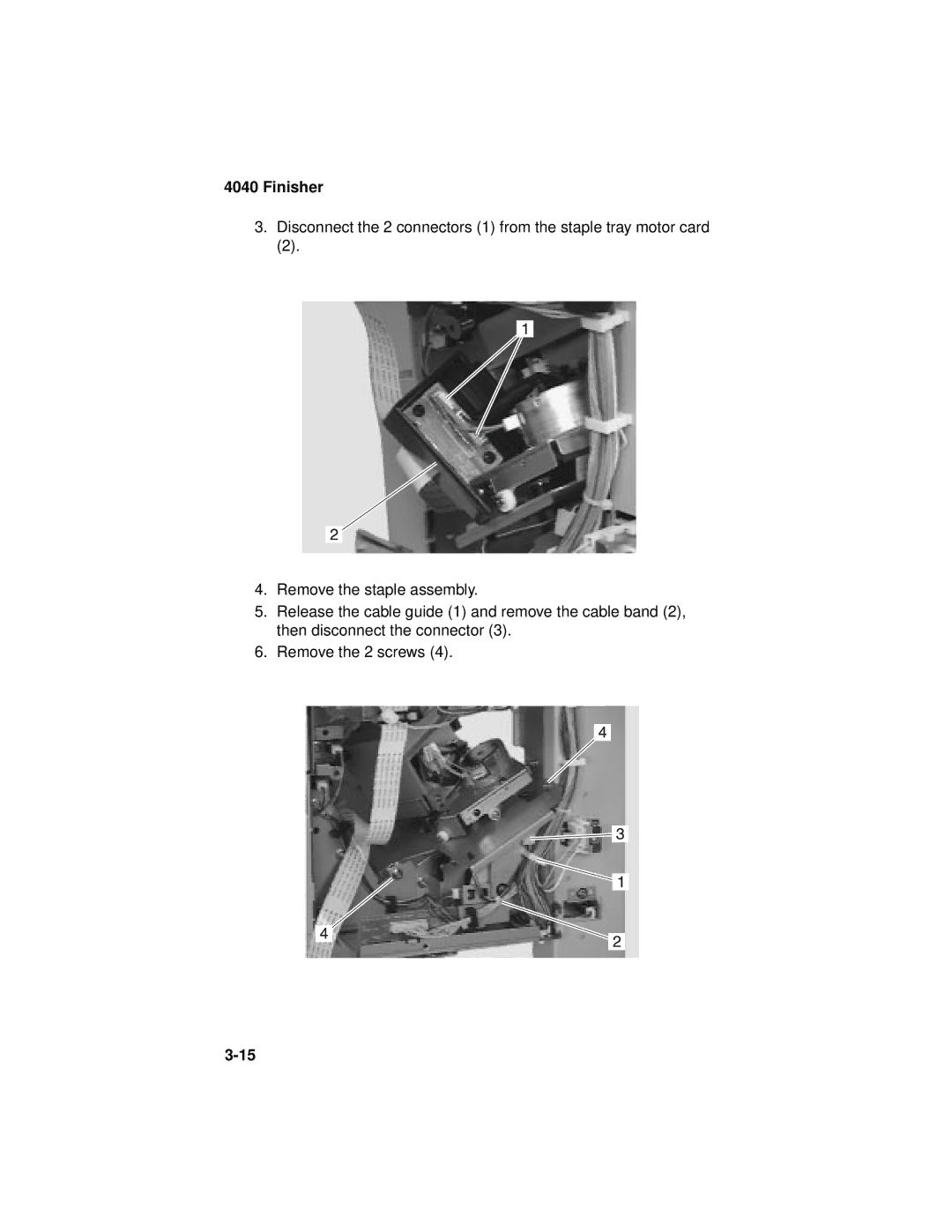 Lexmark 4040-FIN manual Finisher 