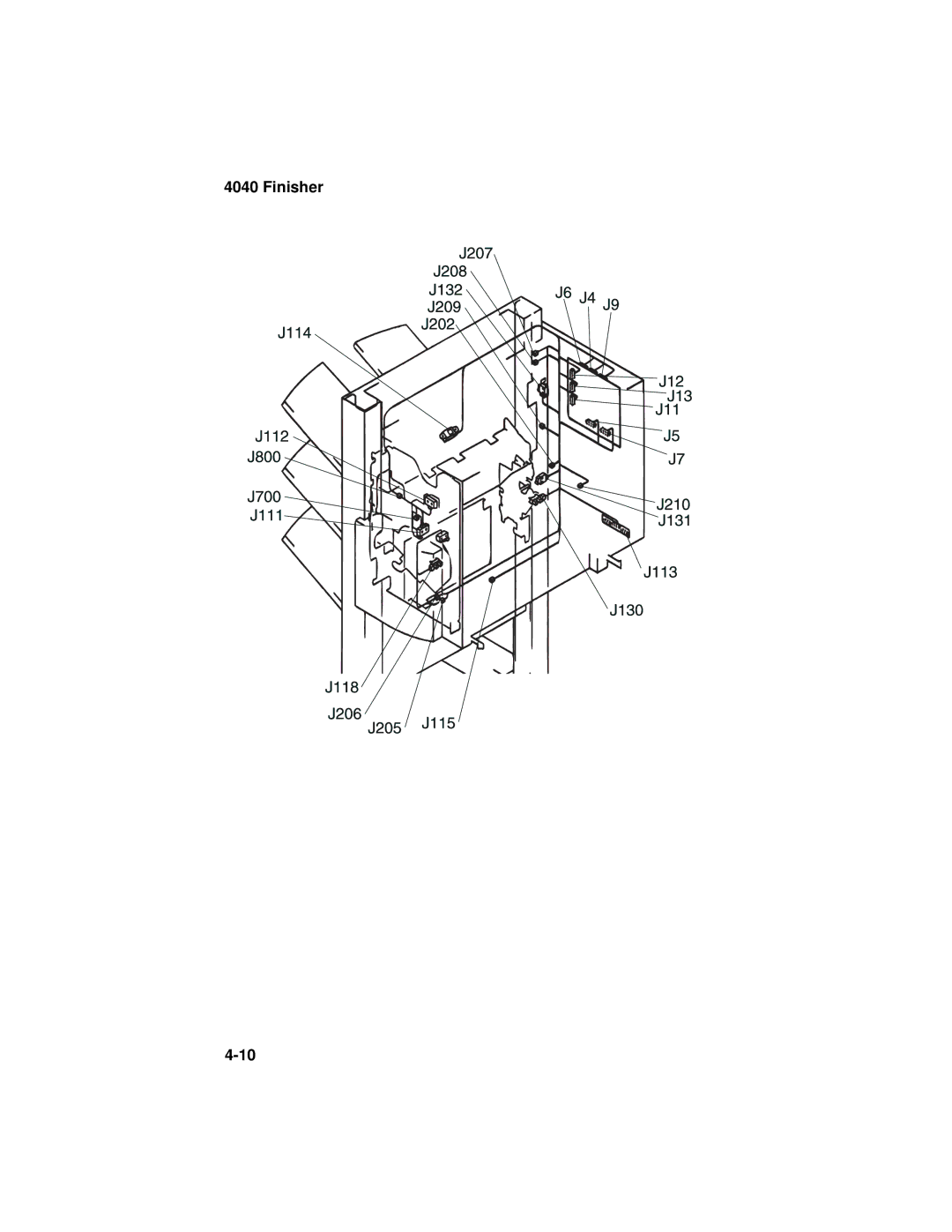 Lexmark 4040-FIN manual Finisher 