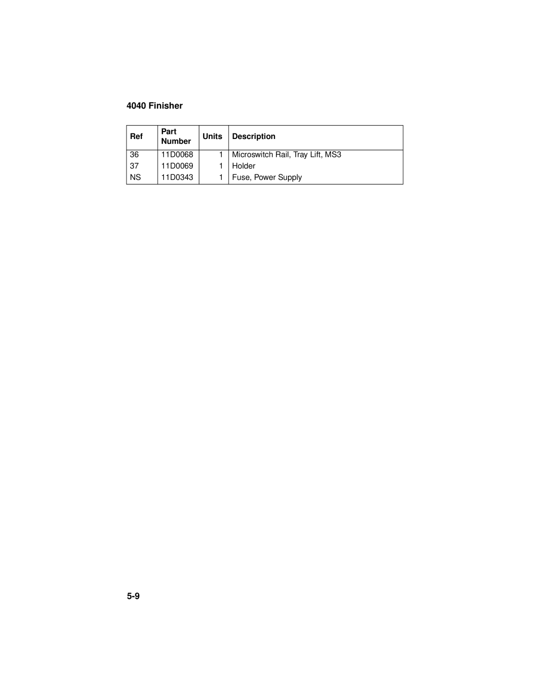 Lexmark 4040-FIN manual Finisher 